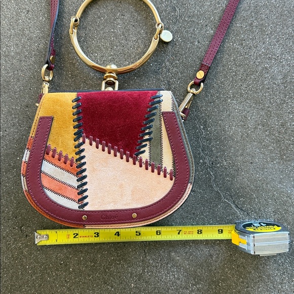 CHLOE CROSSBODY SUEDE COLOR BLOCK - Picture 9 of 12